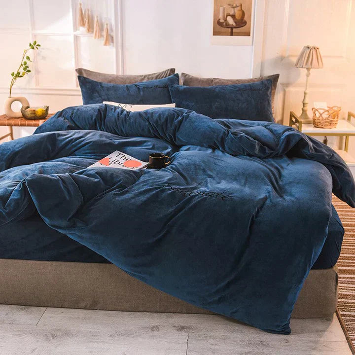 Soft Plush Duvet Cover for Cozy Sleep