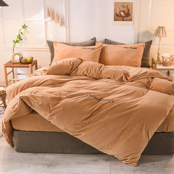Soft Plush Duvet Cover for Cozy Sleep