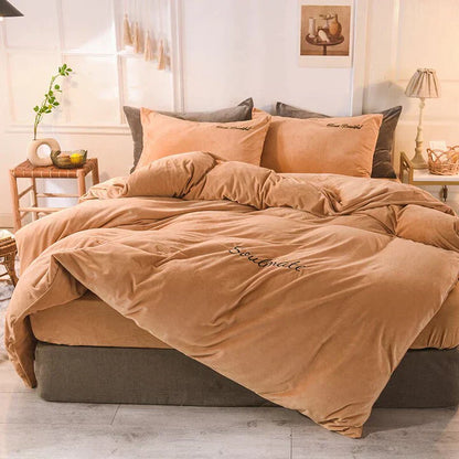 Soft Plush Duvet Cover for Cozy Sleep
