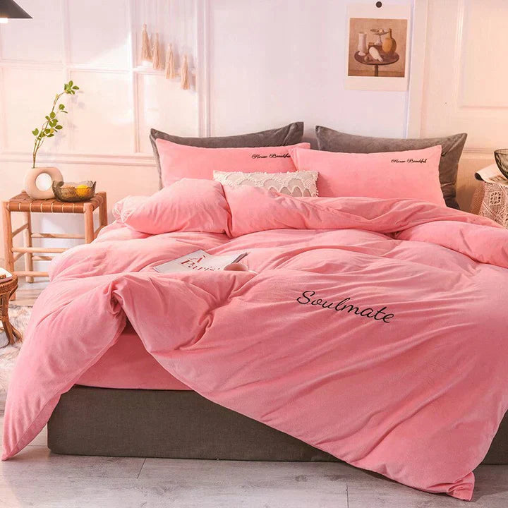 Soft Plush Duvet Cover for Cozy Sleep