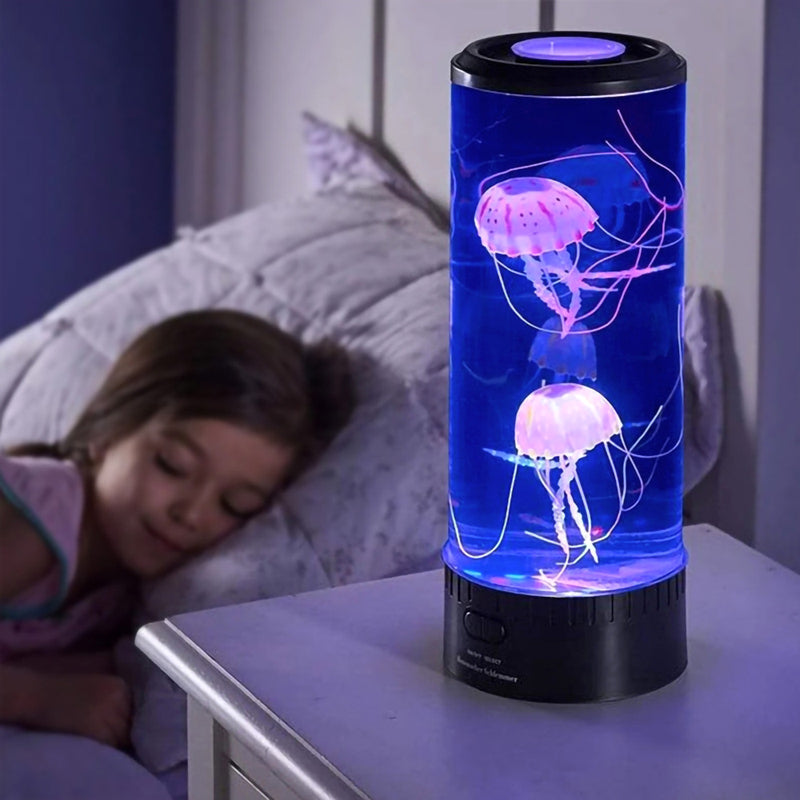 Colorful Ocean Jellyfish Table Lamp
