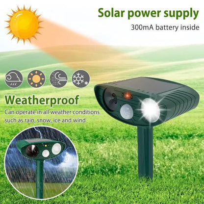 Outdoor Animal Repeller for Cats Squirrels Birds