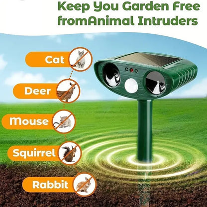 Outdoor Animal Repeller for Cats Squirrels Birds