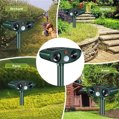 Outdoor Animal Repeller for Cats Squirrels Birds