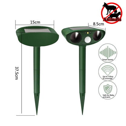 Outdoor Animal Repeller for Cats Squirrels Birds