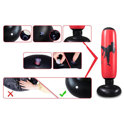 Heavy Duty Free Standing Punch Bag Tower