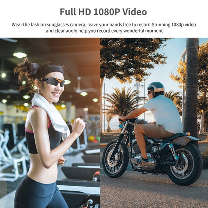 Smart Camera Shades With HD Video Recorder