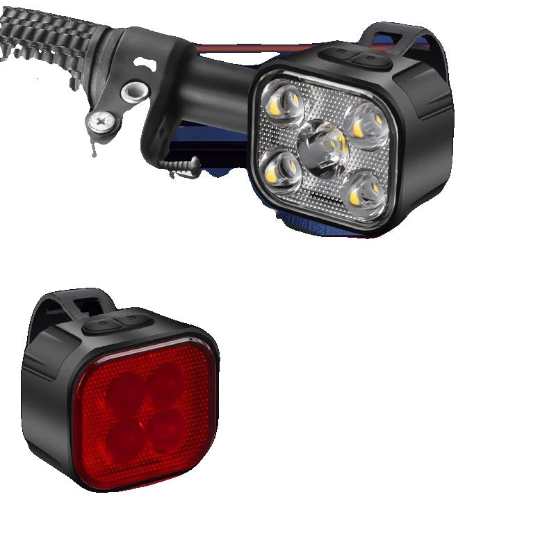Bright Rechargeable Bike Headlights for Day and Night Ride - Fesara