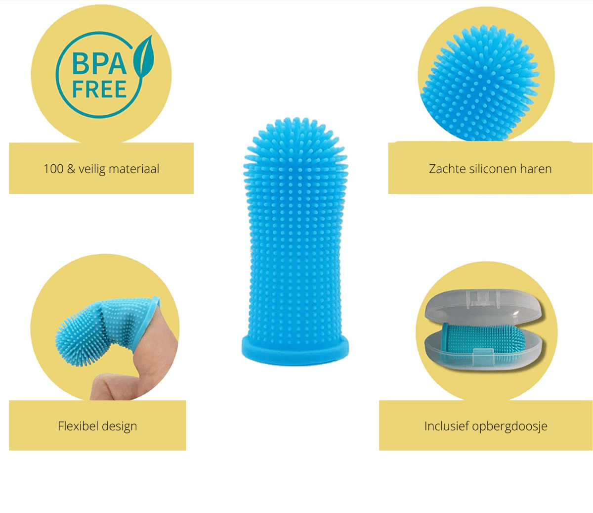 Easy Pet Toothbrush for Dogs Dental Care