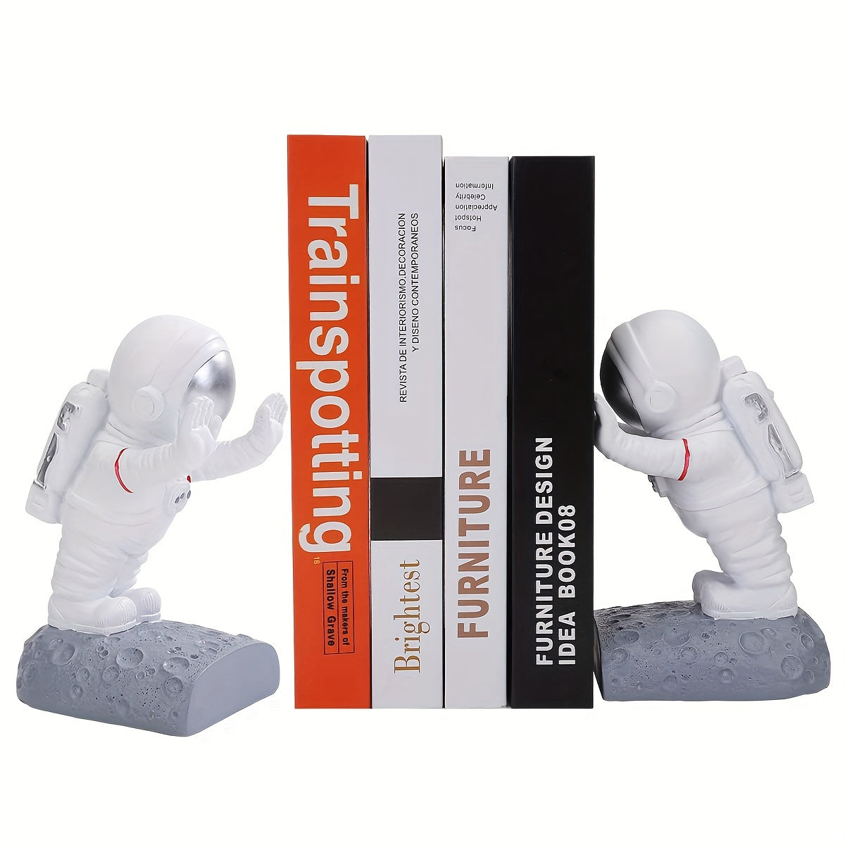 Galaxy Bookends Space Decor Holders