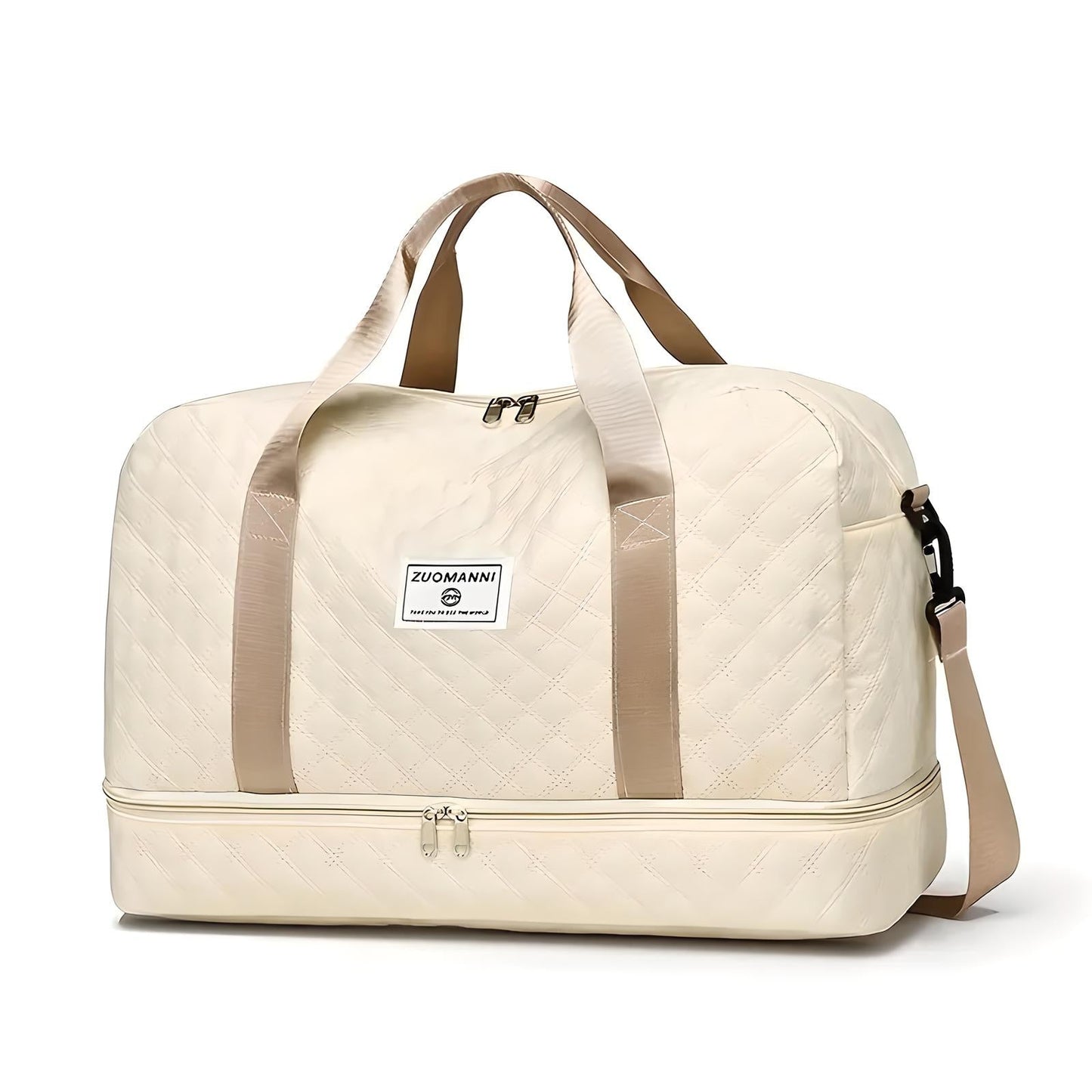 Large Water-Resistant Gym Duffle Bag