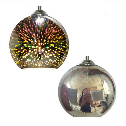 Vibrant Colorful Glass Pendant Light Fixture