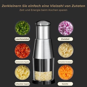 Easy Garlic Press Chopper Tool