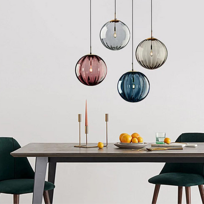 Stunning Glass Ball Pendant Light for Modern Homes - Fesara