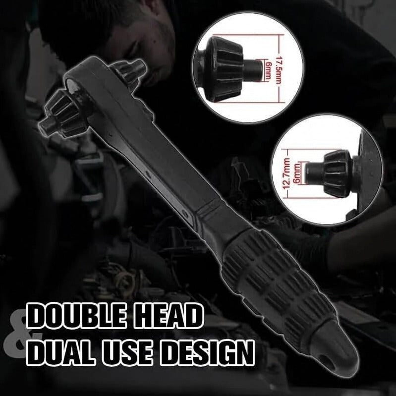 Versatile 4-in-1 Ratchet Drill Chuck Key Kit - Fesara