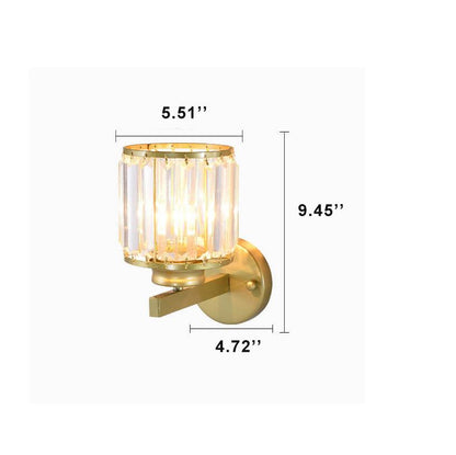 Elegant Glass LED Wall Light for Modern Homes