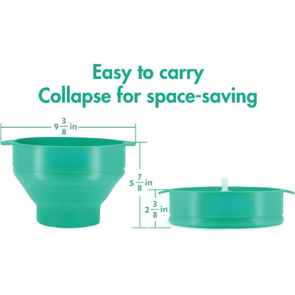 Easy Silicone Microwave Popcorn Maker