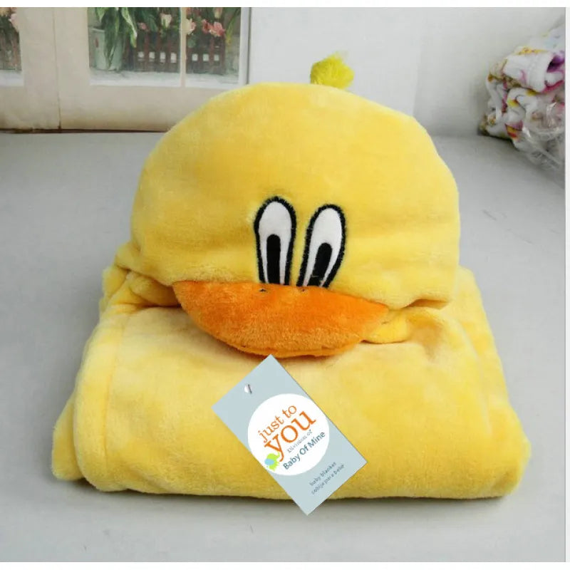 Cozy Kids Hooded Bath Towel – Cute Animal Design