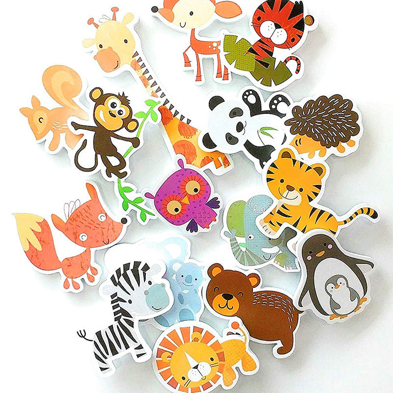Colorful Animal Bath Time Playset