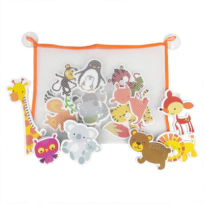 Colorful Animal Bath Time Playset