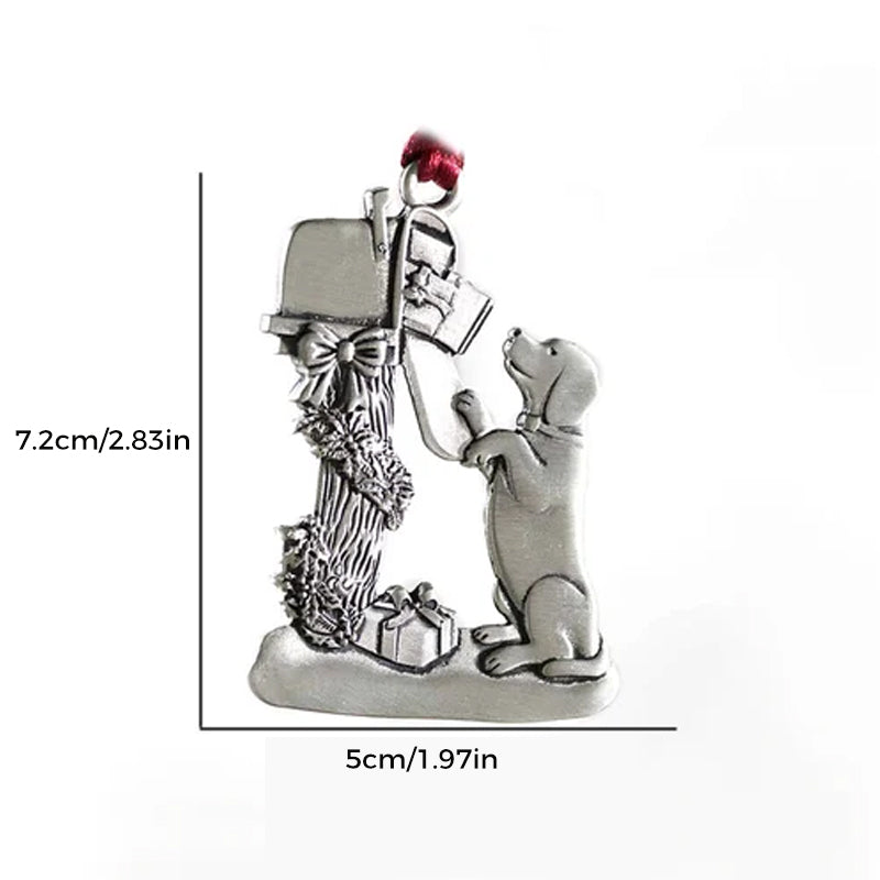 Metallic Christmas Tree Ornament
