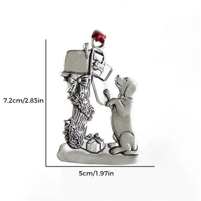 Metallic Christmas Tree Ornament