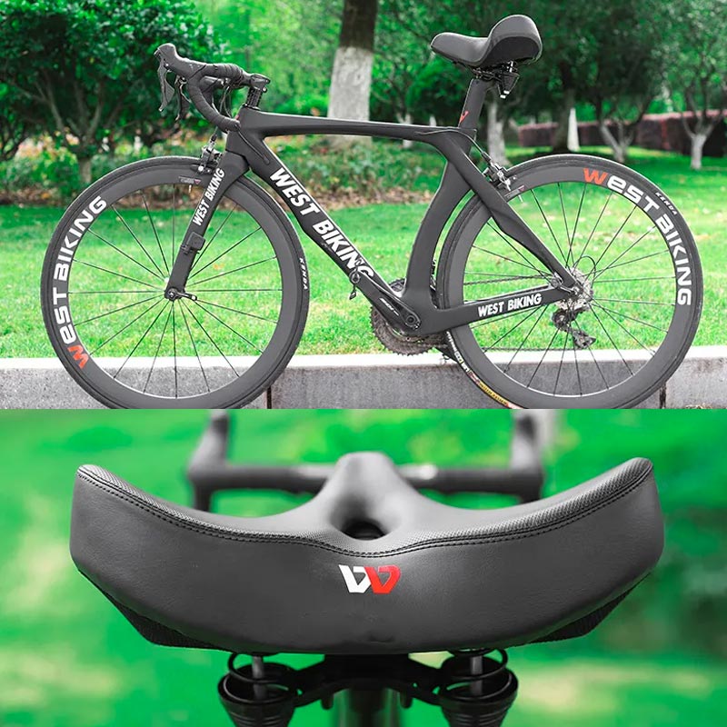 Soft Cushion Comfort Bike Seat for Men and Women