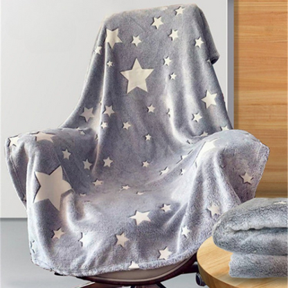 Bright Glow Kids Throw Blanket