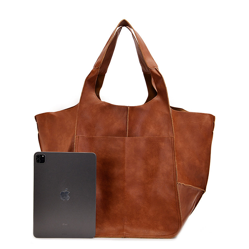 Large Leather Tote Bags for Women