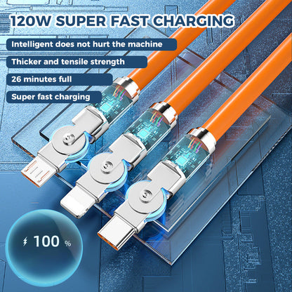 Flexible 360 Rotating Elbow USB Cable