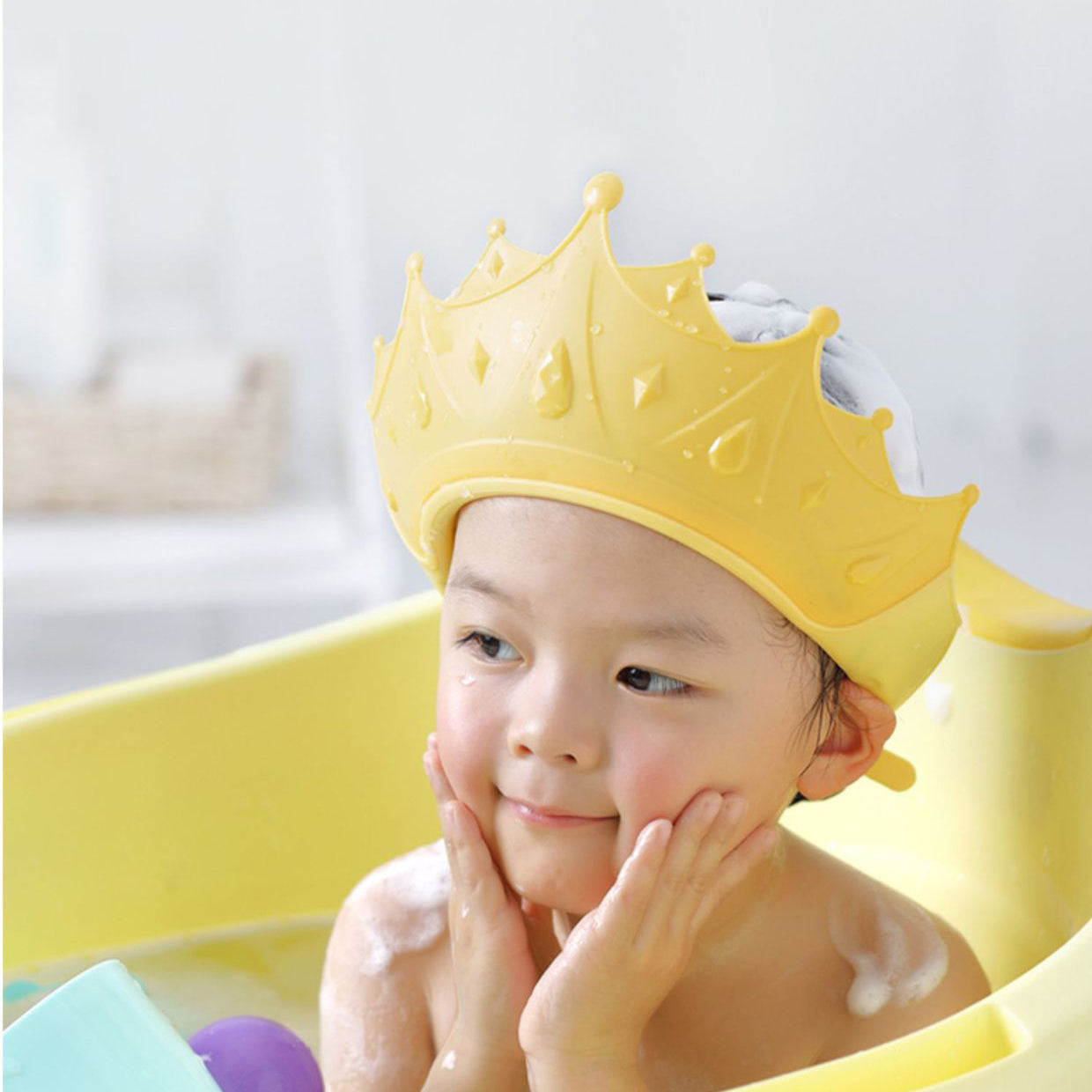 Kid's Waterproof Shower Cap For Bath Time - Fesara