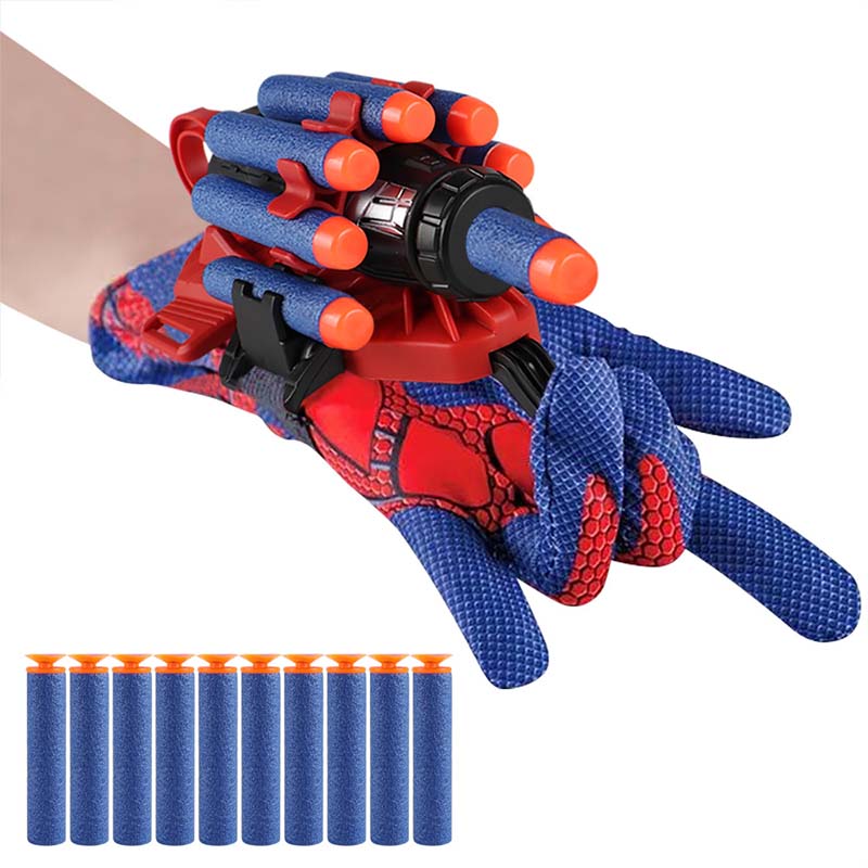 Spiderman Web Blaster Toy with Glove Launcher - Fesara