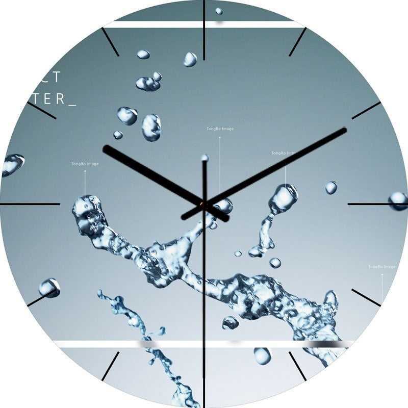 Modern Slim Large Wall Clock