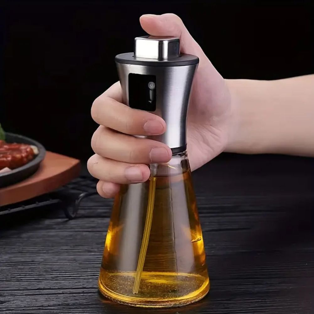 Luxury Glass Oil Spray Dispenser - Fesara