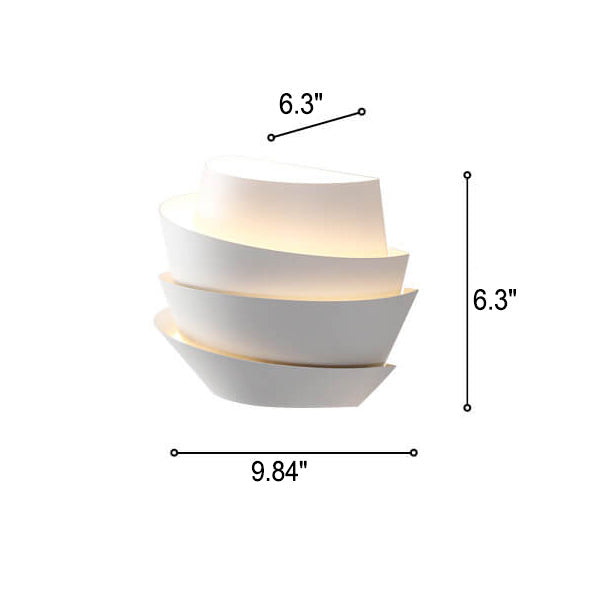 Contemporary Iron Dual Wall Lamp