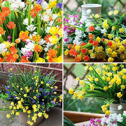 Outdoor Fake Flower Arrangements