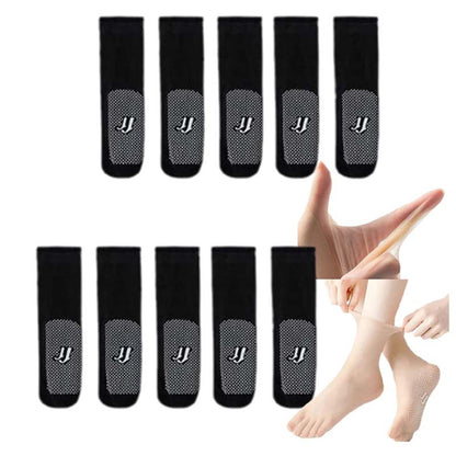 Breathable Anti-Slip Crystal Socks for Women