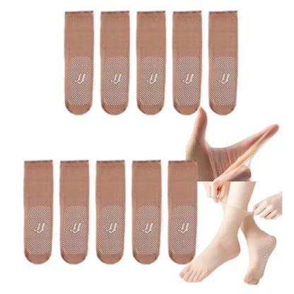 Breathable Anti-Slip Crystal Socks for Women
