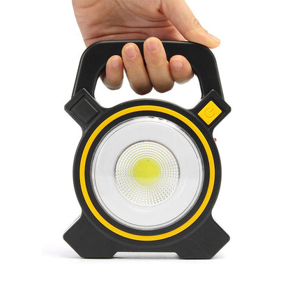 Compact Rechargeable Solar Flashlight - Fesara