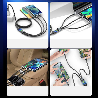Quick Charge 3-in-1 USB Data Cable