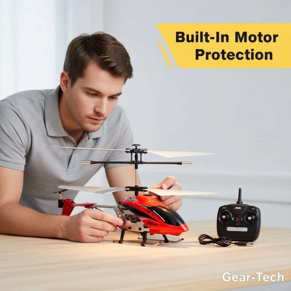 Tough Crash Proof RC Helicopter with LED Lights