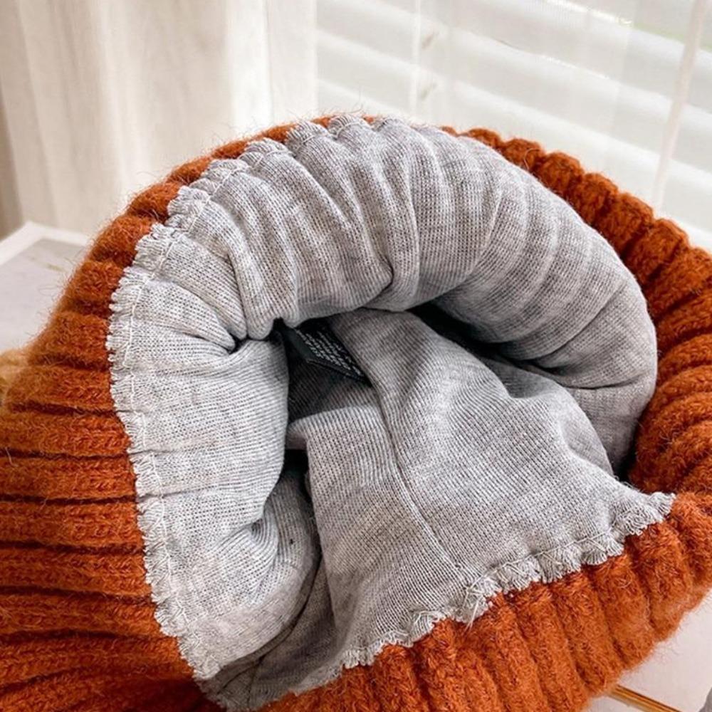 Warm Knitted Winter Hat for Women