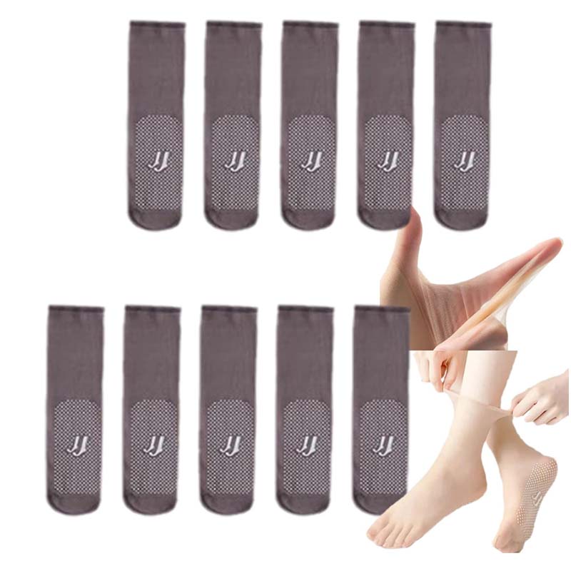 Breathable Anti-Slip Crystal Socks for Women