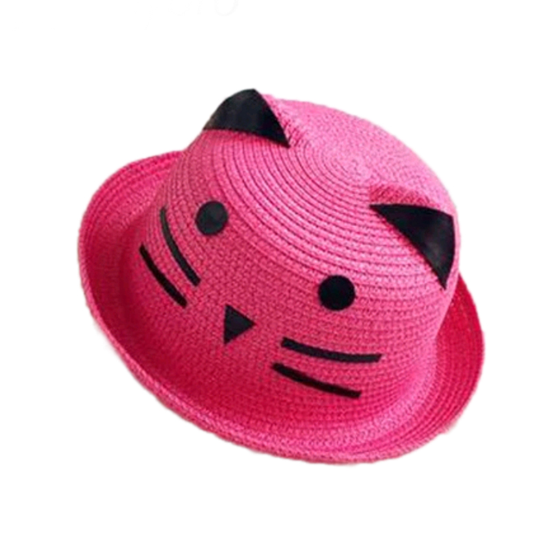 Cute Baby Sun Hat with Kitty Ears