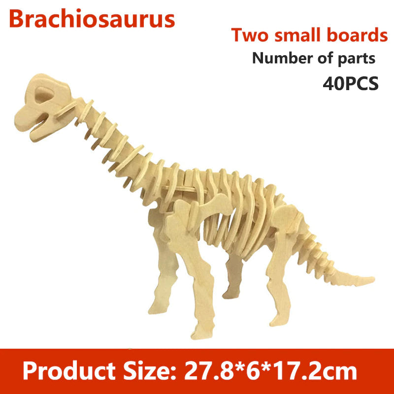 Fun 3D Dinosaur Puzzle Toy
