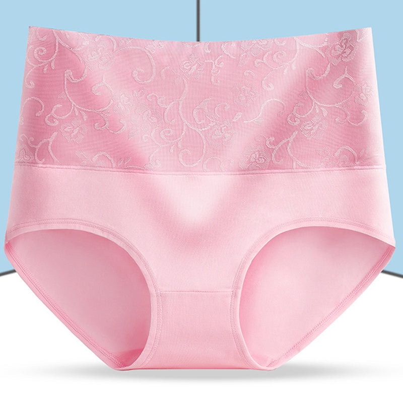 Comfortable High Waist Women's Cotton Briefs