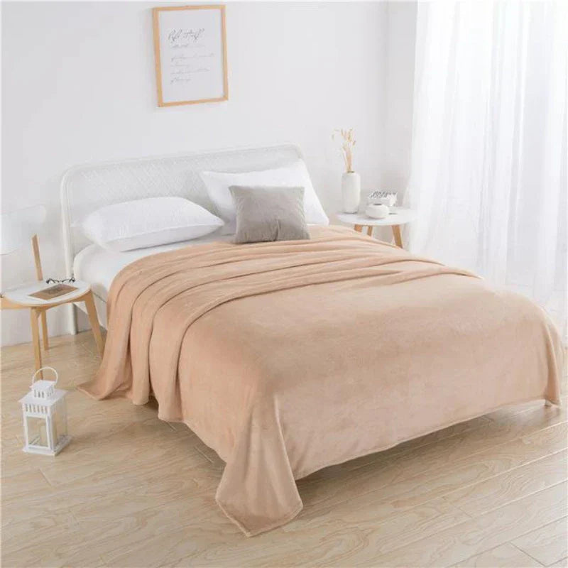Plush Soft Velvet Throw Blanket