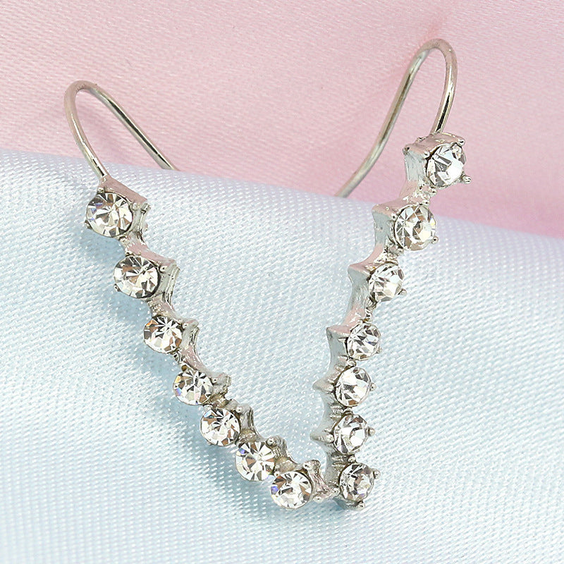 Luxurious Diamond Solitaire Earrings