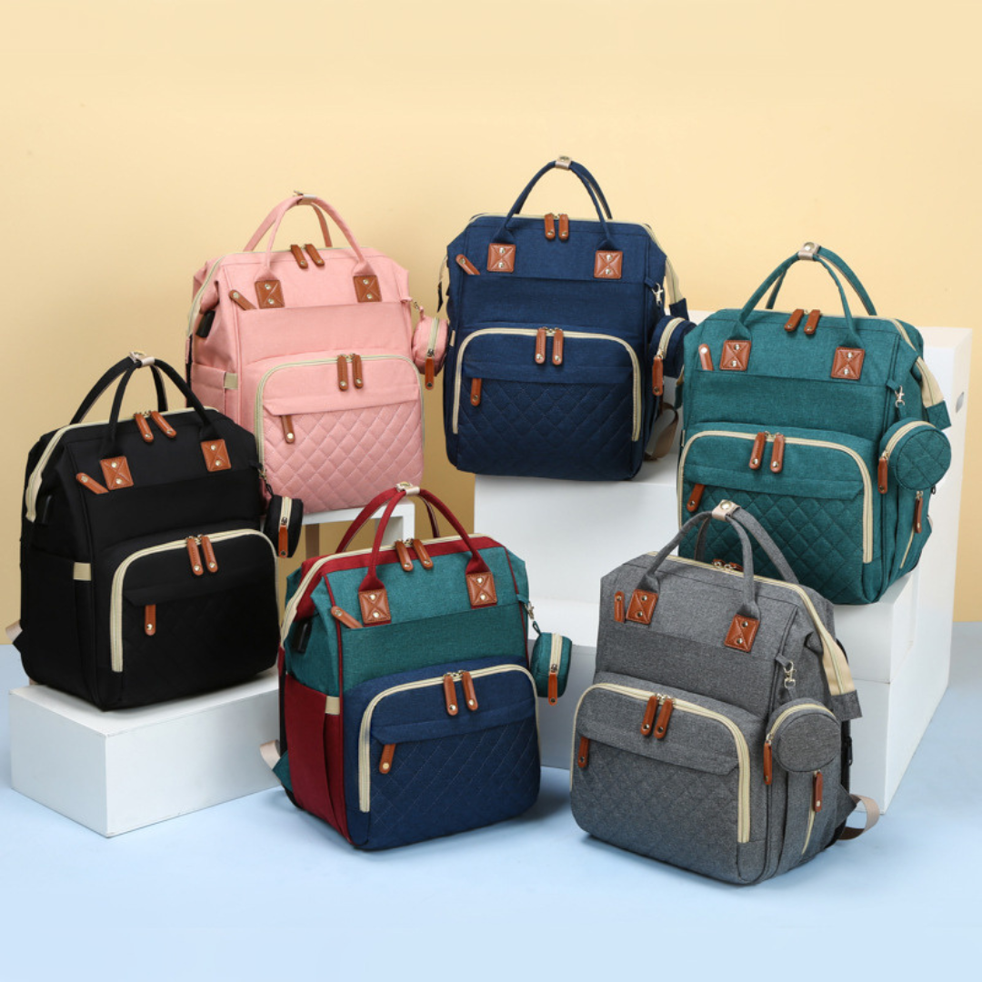 Practical Baby Diaper Bag Backpack with Changing Station