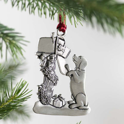 Metallic Christmas Tree Ornament